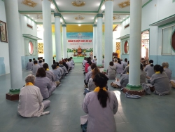 Ninh Thuận: Phật giáo huyện Ninh Sơn tổ chức khóa tu Một Ngày An Lạc”