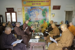 Ban Trị sự GHPGVN tỉnh họp triển khai công tác tổ chức Đại lễ Phật đản PL. 2568