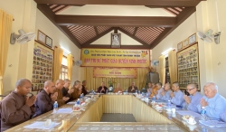 Ban Trị sự GHPGVN huyện Ninh Phước tổ chức Hội nghị Tổng kết hoạt động Phật sự năm 2023 và đề ra phương hướng hoạt động 06 tháng đầu năm 2024