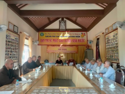 Ban Trị sự GHPGVN huyện Ninh Phước họp triển khai Kế hoạch tổ chức Đại lễ Phật đản PL:2568 – DL: 2024