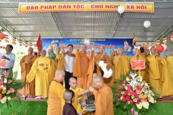 Phật giáo huyện Thuận Bắc long trọng tổ chức Đại lễ Phật đản PL: 2568 - DL: 2024
