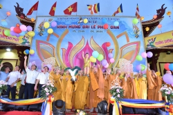 Phật giáo huyện Ninh Hải long trọng tổ chức Đại lễ Phật đản PL: 2568 - DL: 2024