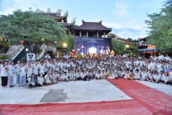 Phật giáo huyện Ninh Hải long trọng tổ chức khóa tu Khóa tu mùa hè “Người con hiếu đạo”
