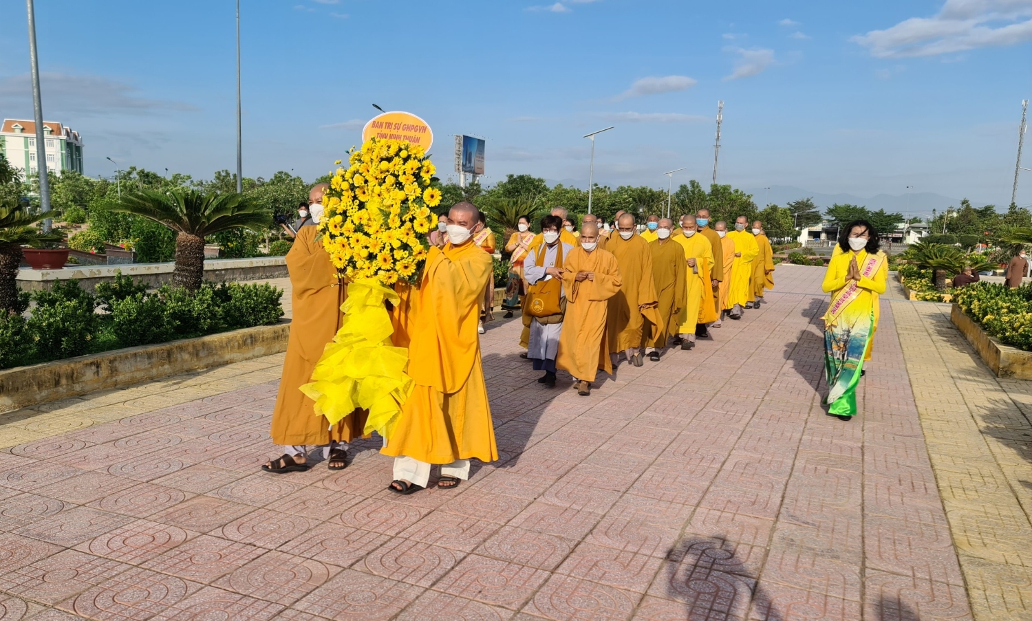 Ninh Thuận: Không khí rộn ràng Đại hội đại biểu Phật giáo tỉnh lần thứ VII